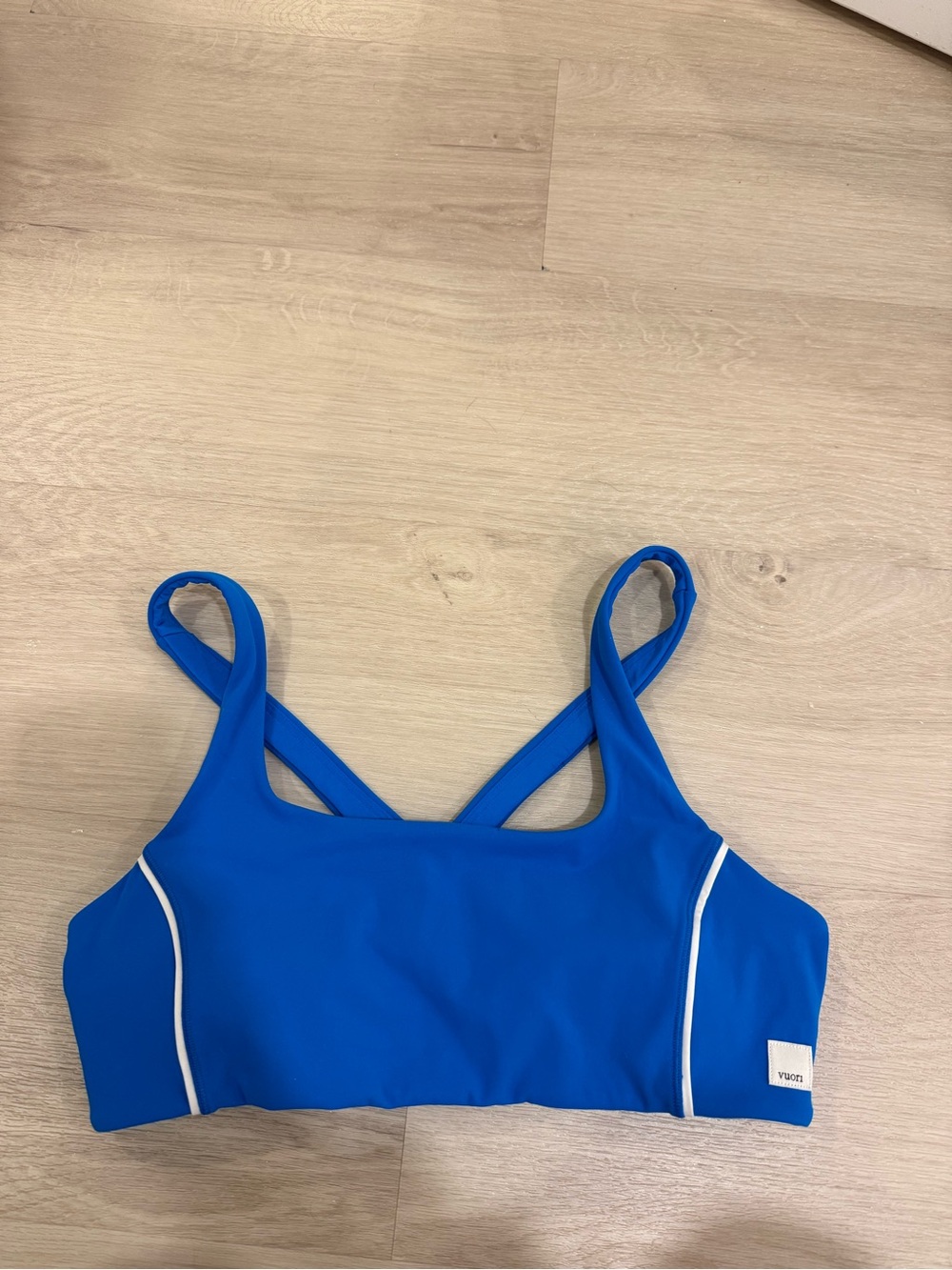 Vuori Daily Piped Bra Regatta Blue